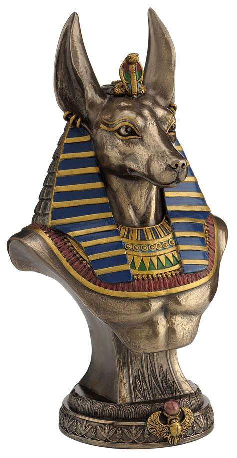 Anubis Bust on Plinth Ancient Egyptian Artifacts, Ancient Egypt History, Ancient Aliens, Ancient ...