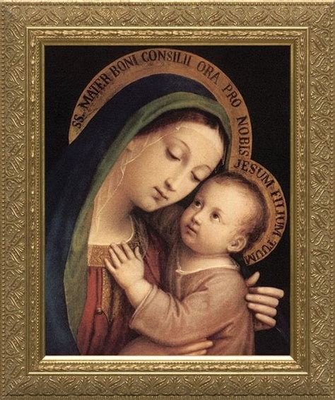 Our Lady of Good Counsel Museum Framed Art - Catholic to the Max ...