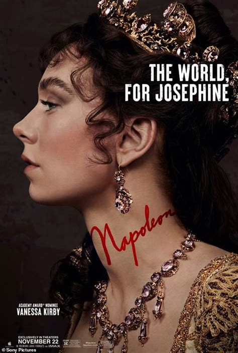 Vanessa Kirby is unrecognizable as Josephine Bonaparte in a new poster ...