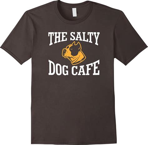 Amazon.com: The Salty Dog Cafe Funny Gift Animal Dog T-shirt: Clothing