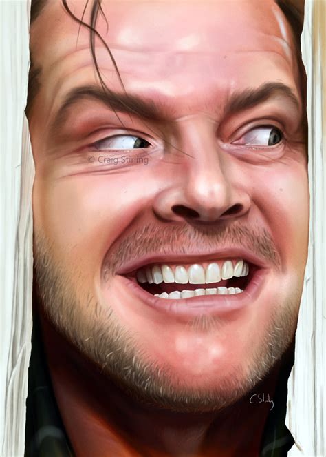 ArtStation - The Shining Jack Nicholson