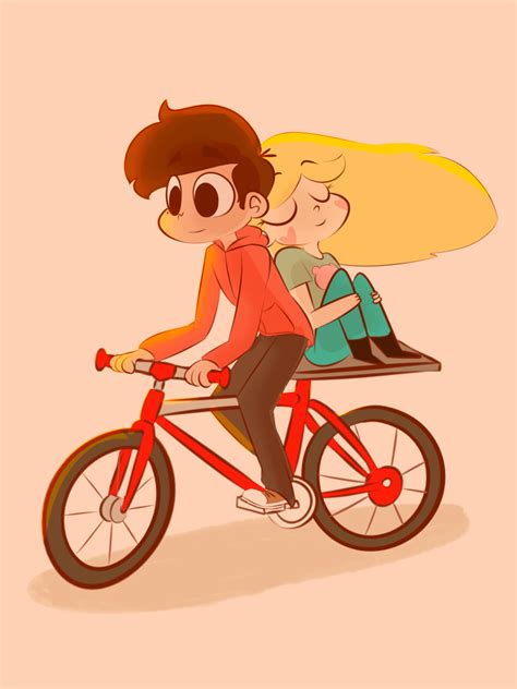 starydraws:“Starco gifs day 1/7- Riding bikes” | Star vs the forces of evil, Star vs the forces ...