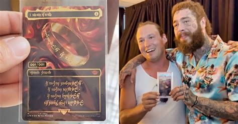 Post Malone Buys Rare $2 Million Magic: The Gathering Card