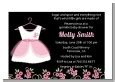 Little Girl Outfit Baby Shower Invitations | Candles and Favors