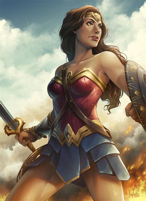 FANART: Wonder Woman by Diogo Saito : r/DC_Cinematic