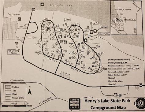 Henry's Lake State Park Campsites | Images And Descriptions