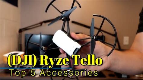 DJI Ryze Tello: Top 5 accessories to get for your Tello! Tello Drone https://www.camerasdirect ...