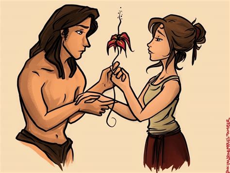 Tarzan and Jane - Walt Disney's Tarzan Fan Art (34843086) - Fanpop