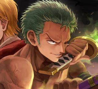 320x290 Resolution Sanji x Roronoa Zoro HD One Piece 320x290 Resolution ...