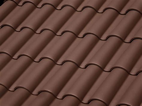 TB-10 TECH CERAMIC ROOF TILE | PLAIN COLOUR CHOCOLATE by Tejas Borja | Archello