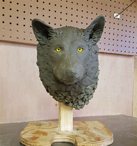 How to create a Gray Wolf sculpture | Wildlife Sculpting