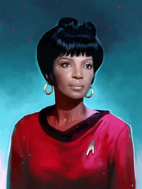 Lt. Uhura. | Star trek art, Star trek characters, Star trek original