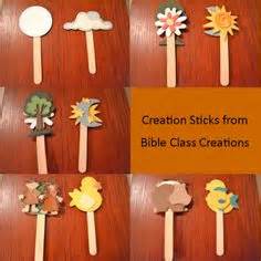 Creation Story Sticks Creation Bible Crafts, Bible Crafts For Kids, Bible Lessons For Kids ...