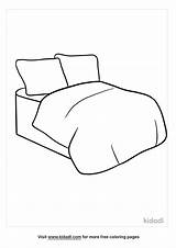 Free Blanket Coloring Page  Printables Kidadl sketch template