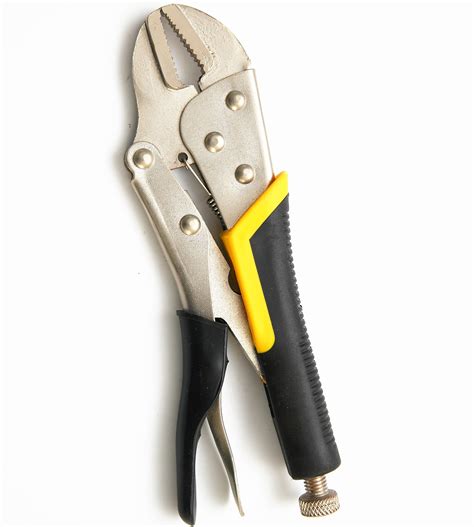 10″ Backhand Straight Jaw Locking Pliers with Jacket - Rilong Hardware Tools Factory