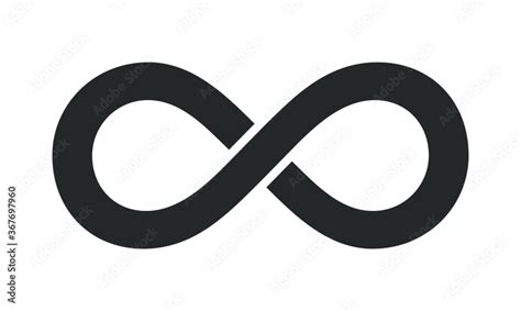 Infinity symbol icon. Eternal, limitless, endless, life logo. Vector ...