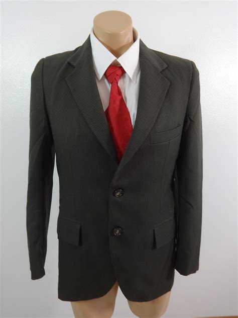 Men's Suits Jcpenney : JC Penney Mens 2pc Suit 42R 34x31 Blue 2 Button Cotton ... : When buying ...