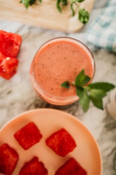 Watermelon Smoothie for Weight Loss - The GERD Chef