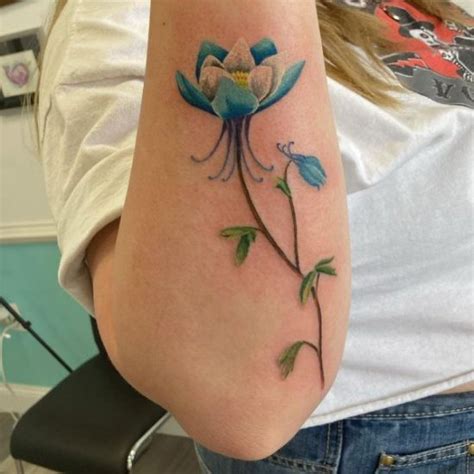 Columbine Flower Tattoo Meaning & 40 Ideas - Fashion Enzyme