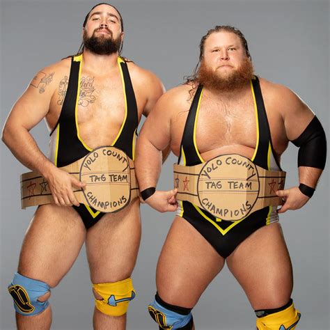 Heavy Machinery pose with the Yolo County Tag Team Titles: photos | WWE