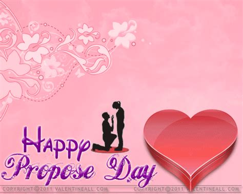 Happy Propose Day GIF & Animated 3D Image 2017 For GF, BF, Wife, Hubby, Crush & Fiance