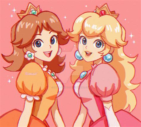 Princess Peach and Daisy by sakurakiss777 on DeviantArt