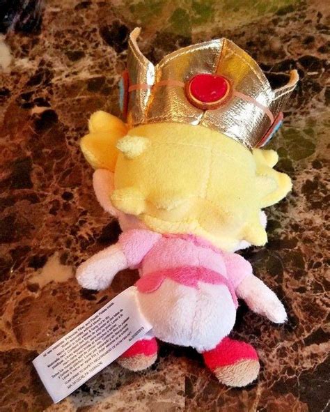 Mario Bros Baby Princess Peach Plush Toy Stuffed Little Buddy OFFICIAL JAPAN | #1853604887