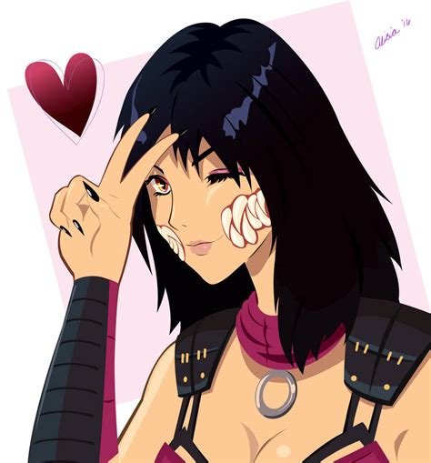 Mortal Kombat X - Anime Mileena by SereneSeptember on DeviantArt