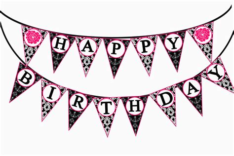 Happy Birthday Banner Template Word Free Birthday Banner Clipart Download Free Clip Art Free ...