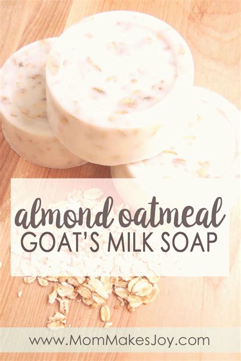 Making your own almond oatmeal goats milk soap is easy with meltandpour soap base Learn how to ...