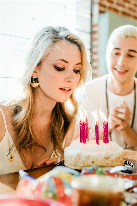 Blowing candles birthday cake | Premium Photo - rawpixel