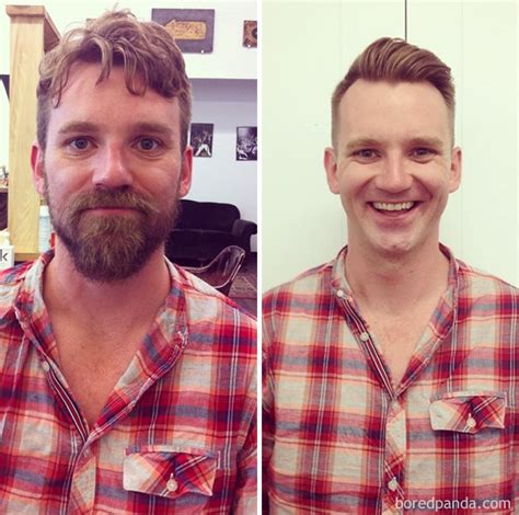 25 Before and After Pictures of Men Who Shaved Their Beards – Mutually