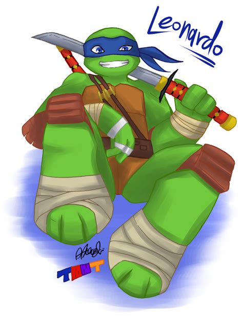 TMNT 2012: Leonardo by athena-i on DeviantArt