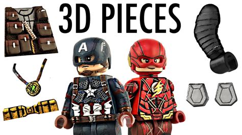 How To Make Custom LEGO Minifigs - 3D Pieces & Accessories! EP4 - YouTube