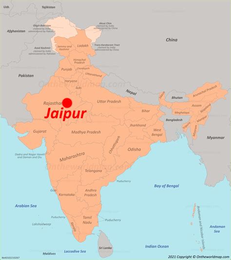 Jaipur Map | India | Discover Jaipur with Detailed Maps