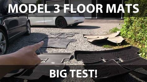 Tesla Model 3 Floor Mats: In-Depth Analysis (Video Review)