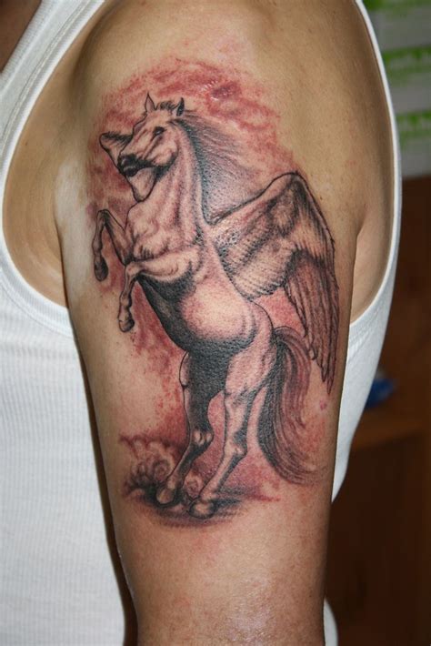 Pegasus_Tattoo Unicorn Tattoos, Animal Tattoos, Bull Tattoos, Tattoos And Piercings, Pegasus ...