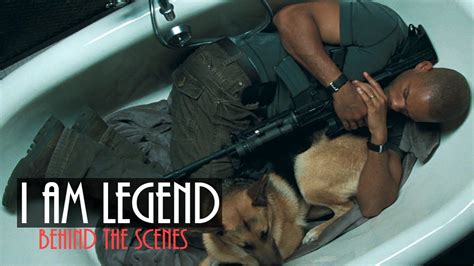 The Making Of "I AM LEGEND" Behind The Scenes - YouTube