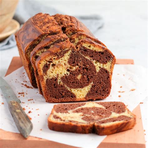 Easy Marble Pound Cake Recipe | Deporecipe.co