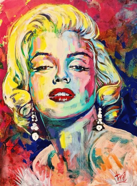 Épinglé par ☆༄༅ꍏ.ꀘ ꈤꍏ꓄ꀤꂦꈤ༄༅★ sur Marilyn Monroe en 2020 | Peinture marilyn monroe, Portrait ...