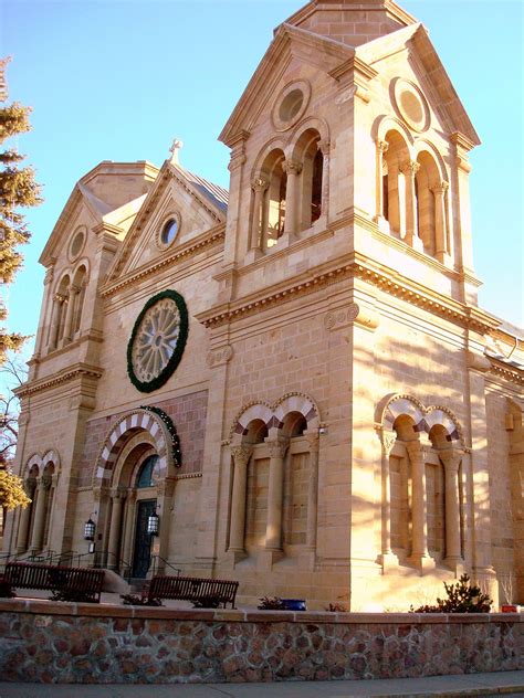 Side View St. Francis Basilica Santa Fe, NM | Ferry building san ...