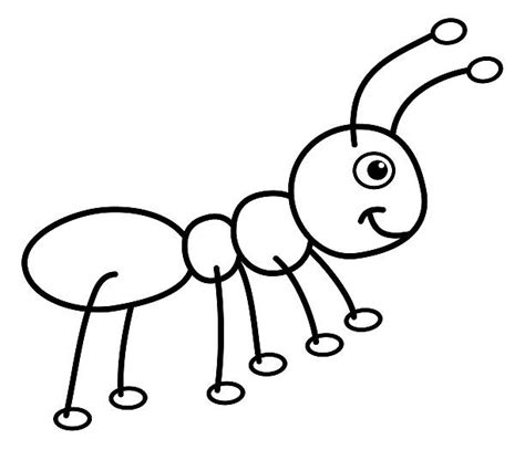 Ant clipart outline, Ant outline Transparent FREE for download on ...