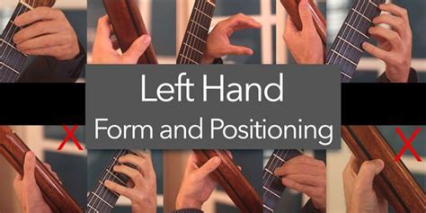 What is the Perfect Left Hand Position for Playing Guitar?