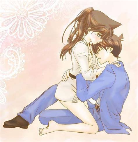 Pin by Thiên Hải Băng on ShinRan Love | Ran, shinichi, Anime love couple, Conan