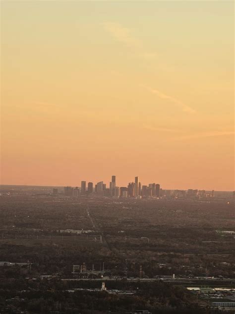 Houston skyline at sunset : r/skyscrapers