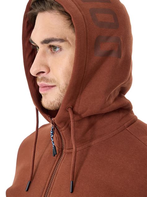 Толстовка Dolomite Jacket Hood M's Logo Pecan Brown – купить по цене 8990 руб, магазин «Кант»