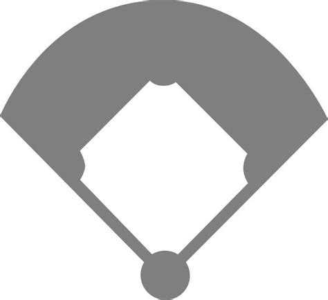 Black And White Baseball Diamond | Free Download Clip Art | Free ... #baseballdiamond | Baseball ...