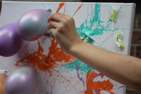 Balloon Pop Painting | Super Fun and Easy Summer Kids Craft