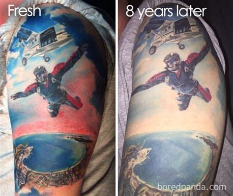 Thinking Of Getting A Tattoo? These Pics Reveal How Tattoos Age Over Time | Blue ink tattoos ...