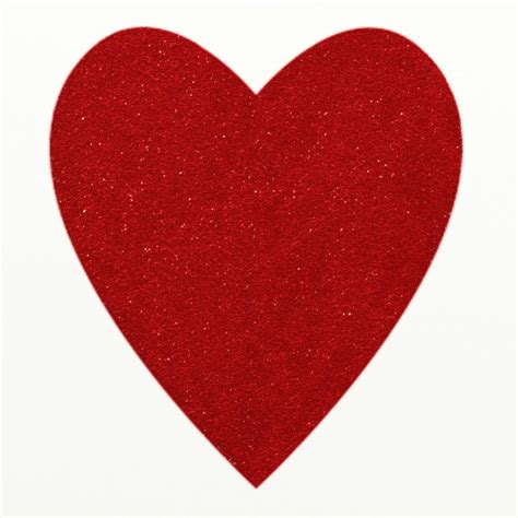 Red Glitter Herz Clipart Kostenloses Stock Bild - Public Domain Pictures